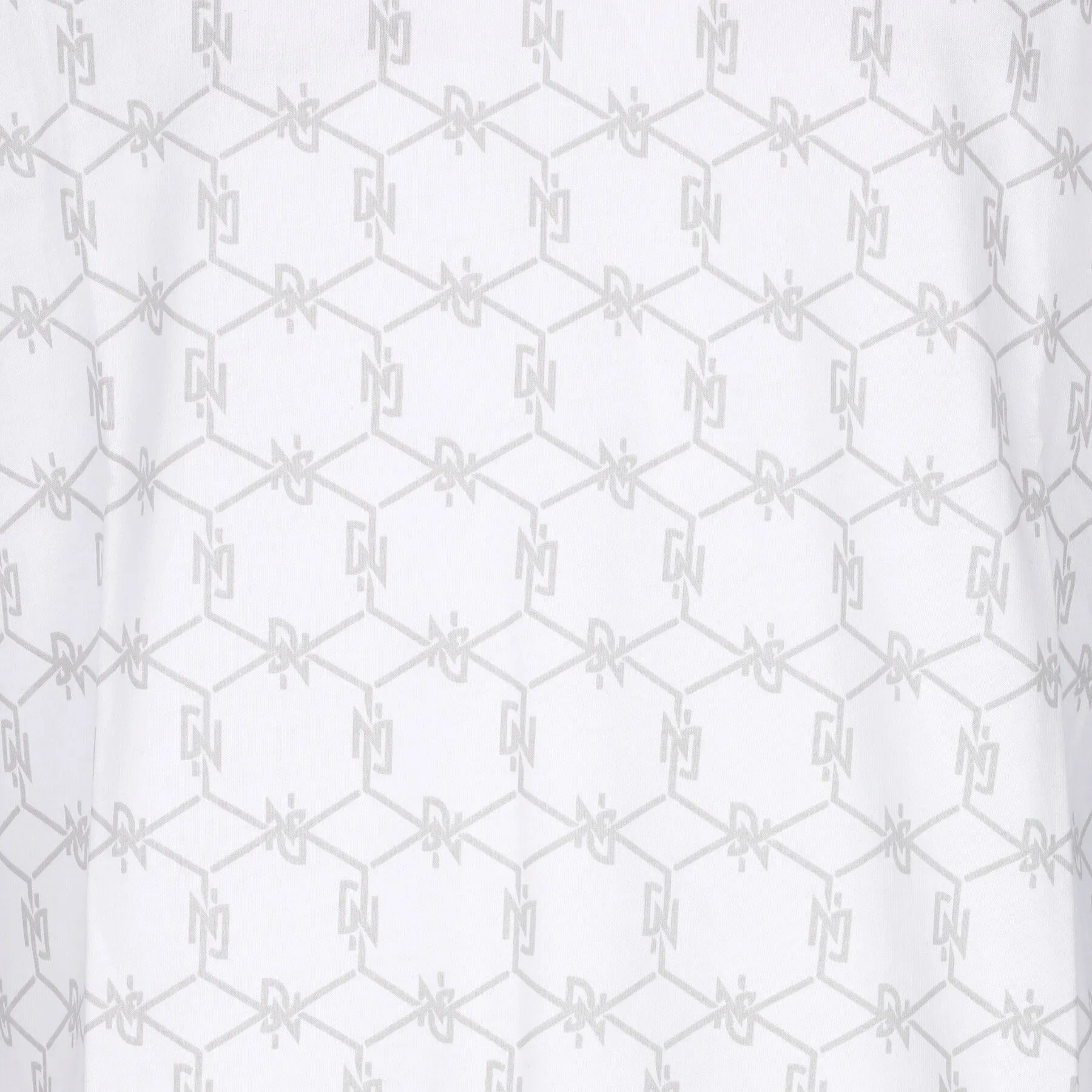 Maglietta Uomo Monogram Tee White