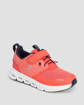 Scarpe sportive da bambino On Running Cloud Play arancioni 3KD11431204-flame-white