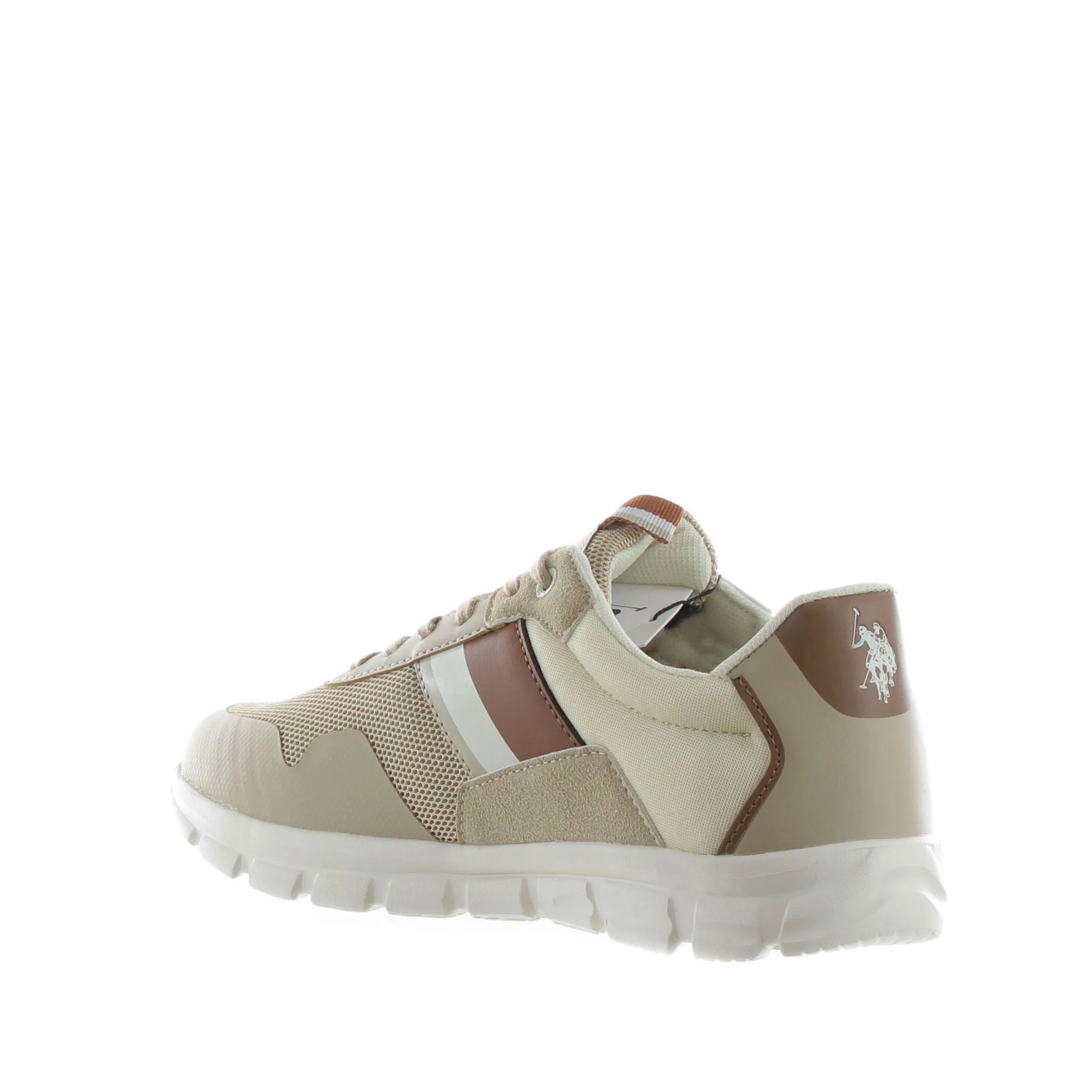 Sneaker gary001a in mesh e camoscio