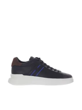 Sneaker h580 in pelle e camoscio