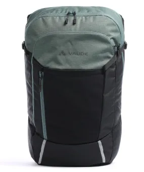  Vaude Cycle II 28 QMR 2.0 Borsa per portapacchi poliestere riciclato nero/verde  